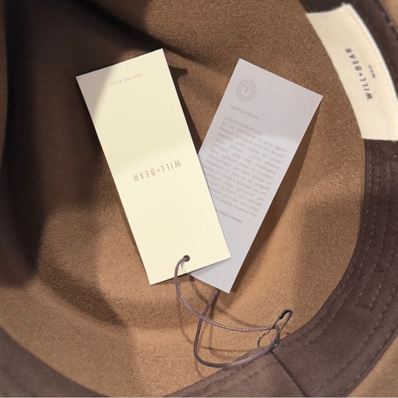 Will + Bear Australian Wool Fedora Hat with Premium Leather Band - Picture 10 of 11